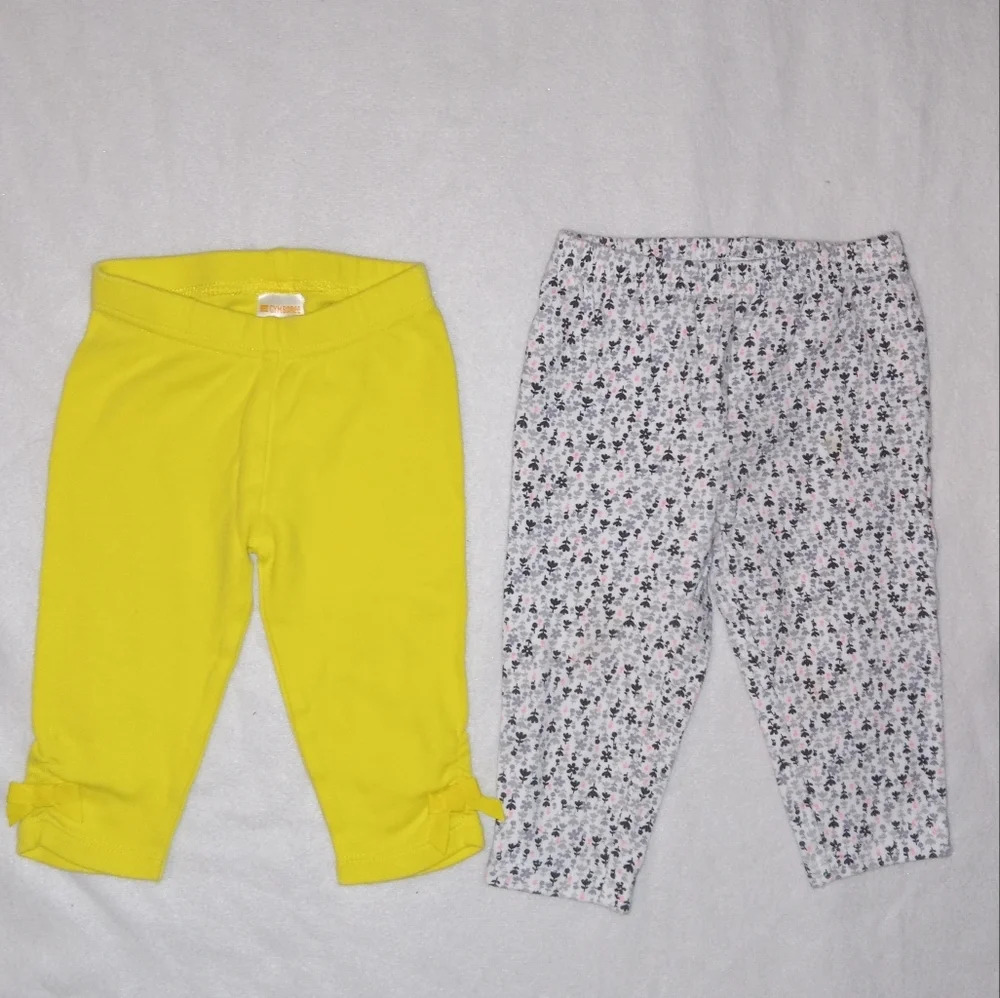 5 for $10 Carter's/Gymboree 6-12M Baby Girl Pull On Pants - Picture 1 of 6